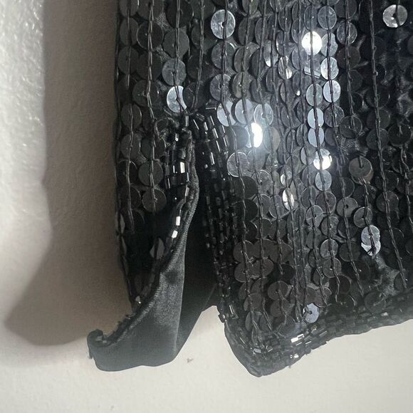 Vintage Cervelle sequins beaded top size medium swifties reputation style party - Picture 6 of 6